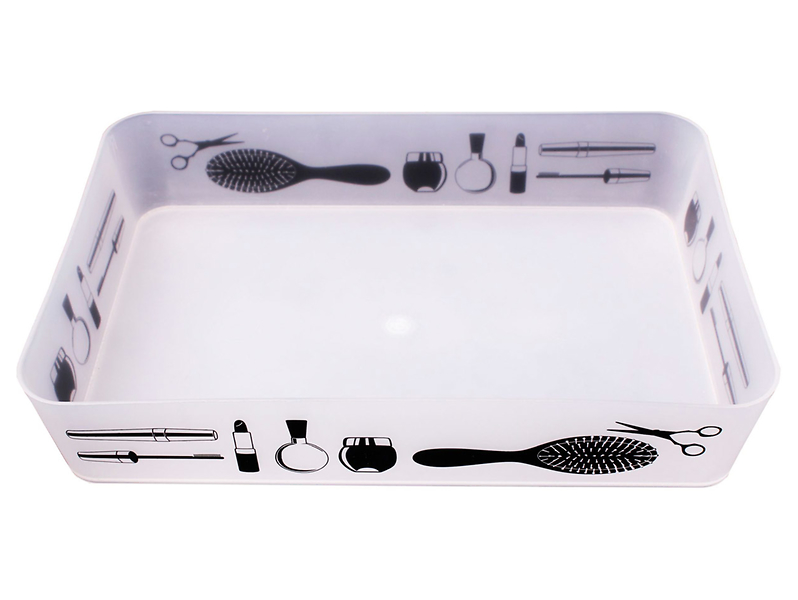 Organizer Makeup 16,6x16,6 cm biały 50203