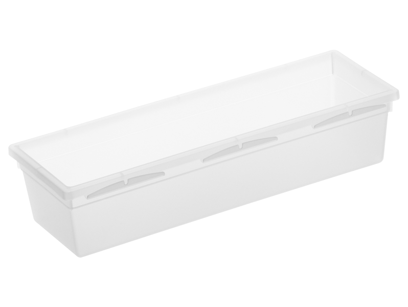 Organizer modułowy Basic 23x8 cm biały 30336