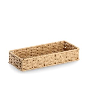 Organizer na biurko z papierowej plecionki, 24 x 11 x 4,5 cm 348163 Organizer na biurko z papierowej plecionki, 24 x 11 x 4,5 cm 348163