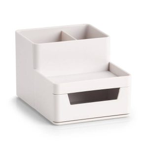 Organizer na biurko z plastiku, 11,2 x 15,5 x 9,5 cm 211495 Organizer na biurko z plastiku, 11,2 x 15,5 x 9,5 cm 211495
