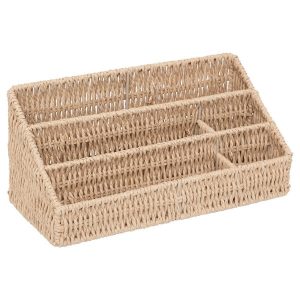 Organizer na biurko z plecionki KORD, 33 x 14,5 x 15,3 cm 314826 Organizer na biurko z plecionki KORD, 33 x 14,5 x 15,3 cm 314826