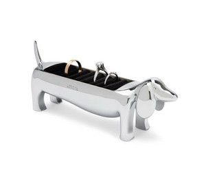 Organizer na pierścionki Dachsie chrom 86312 Organizer na pierścionki Dachsie chrom 86312