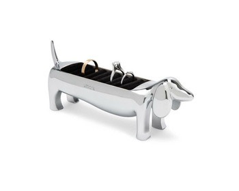 Organizer na pierścionki Dachsie chrom 86312