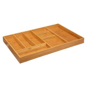 Organizer na sztućce do szuflady, bambus, 58 x 38 cm 85055 Organizer na sztućce do szuflady, bambus, 58 x 38 cm 85055