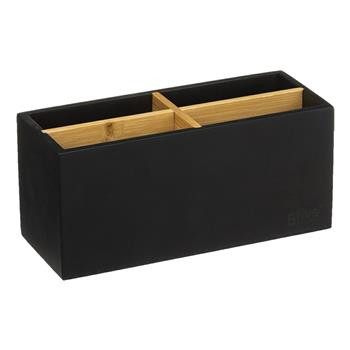 Organizer Natureo 4 przegródki czarny 77100