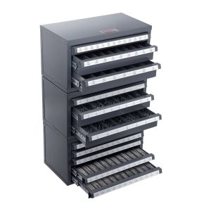 Organizer wierteł 3+5 szuflad 1,5 mm – 12,7 mm – stojak do warsztatu 963695 Organizer wierteł 3+5 szuflad 1,5 mm – 12,7 mm – stojak do warsztatu 963695