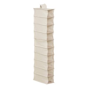 Organizer wiszący na buty DRESSY, 10 komór, 29,5 x 15,5 x 128 cm 1062558