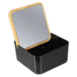 Organizer z lusterkiem Arde czarny 50346