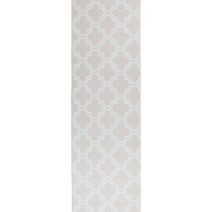 Orientalny dywan chodnikowy 80×300 cm beżowy 58605 Orientalny dywan chodnikowy 80×300 cm beżowy 58605