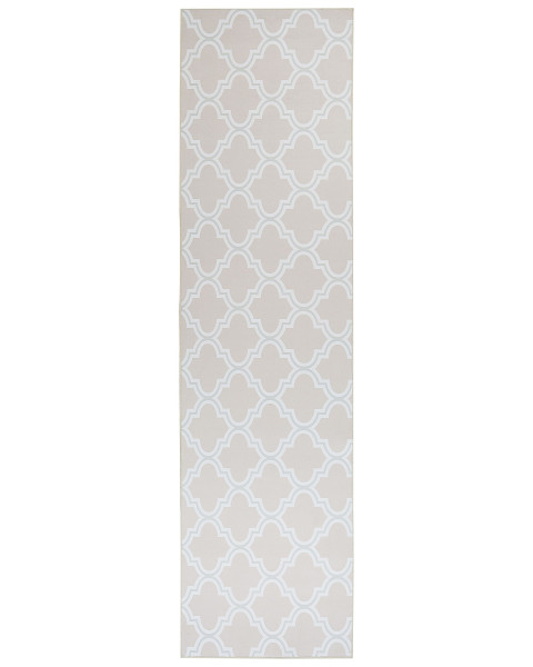 Orientalny dywan chodnikowy 80x300 cm beżowy 58605