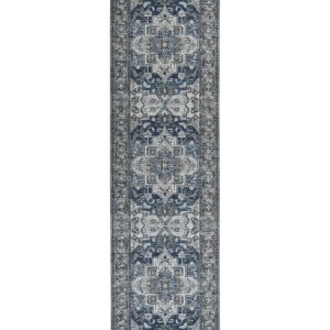 Orientalny dywan chodnikowy 80×300 cm szary 135153 Orientalny dywan chodnikowy 80×300 cm szary 135153