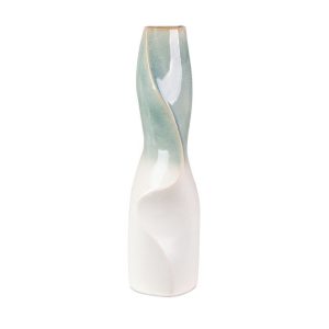 Oryginalny wazon ceramiczny LIANA 14X13X47 miętowy 962833 Oryginalny wazon ceramiczny LIANA 14X13X47 miętowy 962833