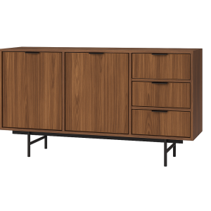 Orzech Warmia komoda 150cm szuflady 2d3sz EDEN KM 823293 Orzech Warmia komoda 150cm szuflady 2d3sz EDEN KM 823293