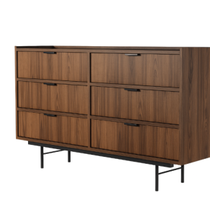 Orzech Warmia komoda 150cm szuflady 6sz EDEN KM 823291 Orzech Warmia komoda 150cm szuflady 6sz EDEN KM 823291