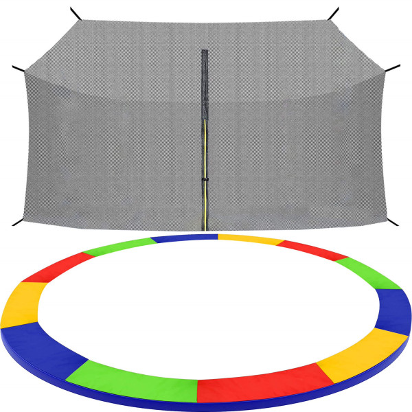 Osłona na sprężyny z siatką do trampoliny wewnętrzną 13FT 396/400/407 cm 536673