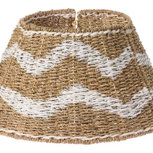 Osłona pod choinkę trawa morska 43 cm naturalny z białym 781806 Osłona pod choinkę trawa morska 43 cm naturalny z białym 781806