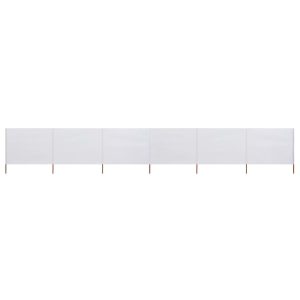 Osłona przeciwwiatrowa Biały 800 x 160 cm vidaXL 640984 Osłona przeciwwiatrowa Biały 800 x 160 cm vidaXL 640984