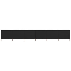 Osłona przeciwwiatrowa Czarny 800 x 160 cm vidaXL 640995 Osłona przeciwwiatrowa Czarny 800 x 160 cm vidaXL 640995