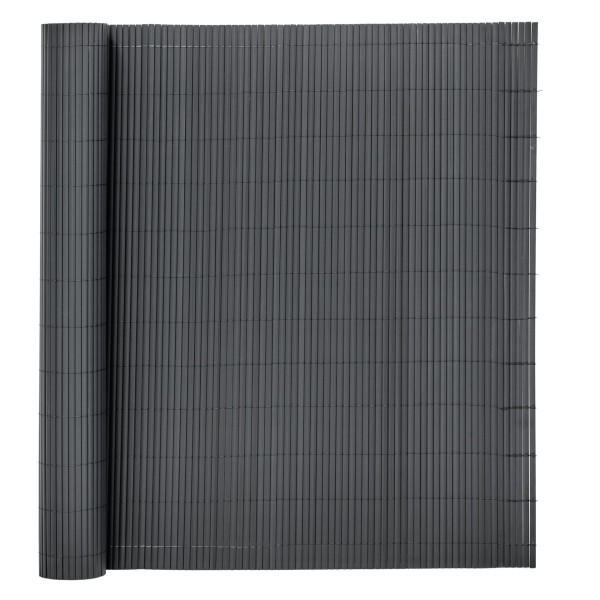 Osłona PVC maskująca 500x160cm mata na balkon taras ogrodzenie ciemnoszara 1005354