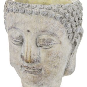Osłonka cementowa Buddha 16x14x14 cm 198191 Osłonka cementowa Buddha 16x14x14 cm 198191