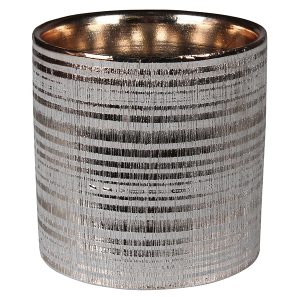 Osłonka na doniczkę Arne 15 cm ceramiczna złota 51224 Osłonka na doniczkę Arne 15 cm ceramiczna złota 51224