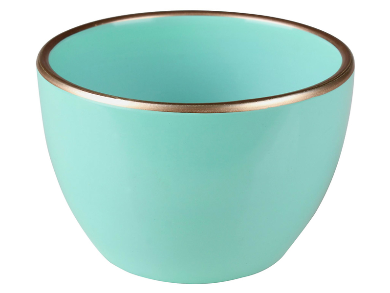 Osłonka na doniczkę Bosse terakota 14 cm zielona 51260