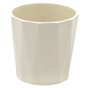 Osłonka na doniczkę Flores ceramiczna kremowa 191885 Osłonka na doniczkę Flores ceramiczna kremowa 191885
