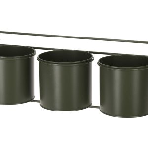 Osłonka potrójna metalowa 18,5 cm zielona 44421 Osłonka potrójna metalowa 18,5 cm zielona 44421