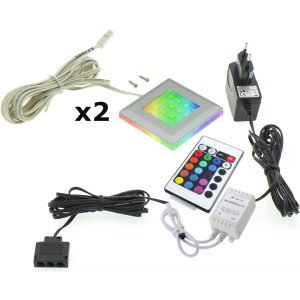 Oświetlenie LED QUATRO 2P RGB 265687 Oświetlenie LED QUATRO 2P RGB 265687