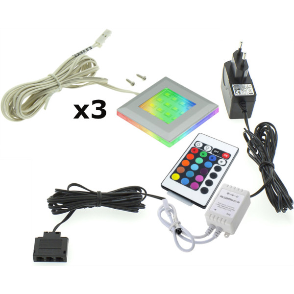Oświetlenie LED QUATRO 3P RGB 265689