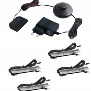 Oświetlenie meblowe Led 4 punktowe 183956 Oświetlenie meblowe Led 4 punktowe 183956