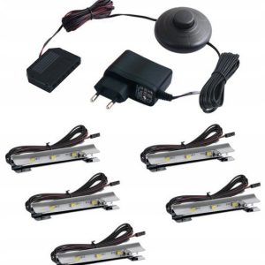 Oświetlenie meblowe Led 5 punktowe 183959 Oświetlenie meblowe Led 5 punktowe 183959