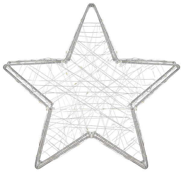 Oświetlenie świąteczne 30 LED gwiazda biały ciepły 336037
