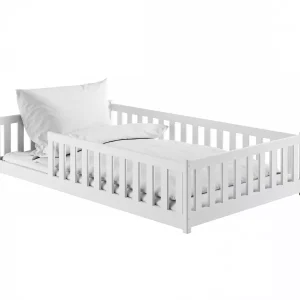 OTIS 120×200 białe łóżko dziecięce jednoosobowe Lano Meble 566777 OTIS 120×200 białe łóżko dziecięce jednoosobowe Lano Meble 566777
