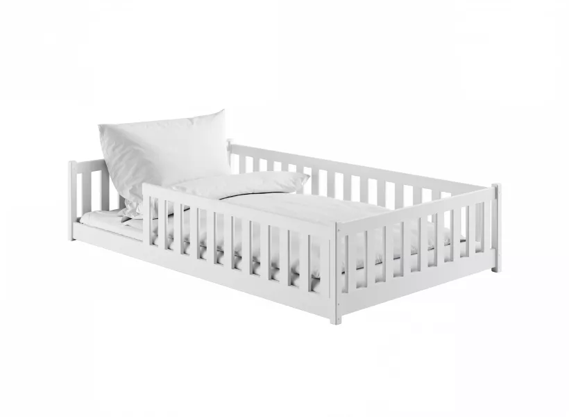 OTIS 120x200 białe łóżko dziecięce jednoosobowe Lano Meble 566777