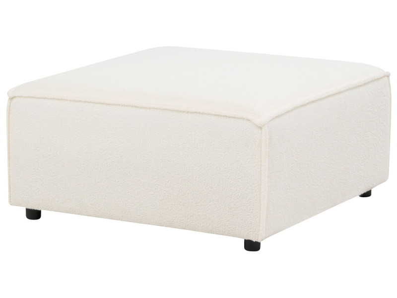 Otomana ARDAL Boucle Biały 729020