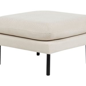 Otomana pufa glamour jasnobeżowa 327678