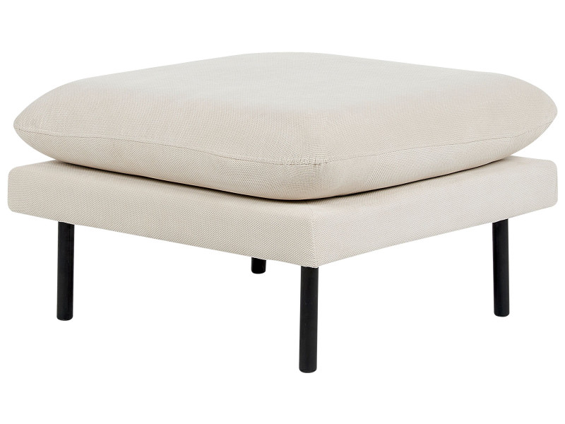 Otomana pufa glamour jasnobeżowa 327678