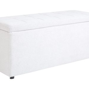Otomana ze schowkiem OREM Złamana biel 716392