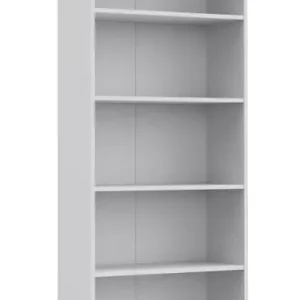 Otwarty biały regał biurowy – Orlo 224690