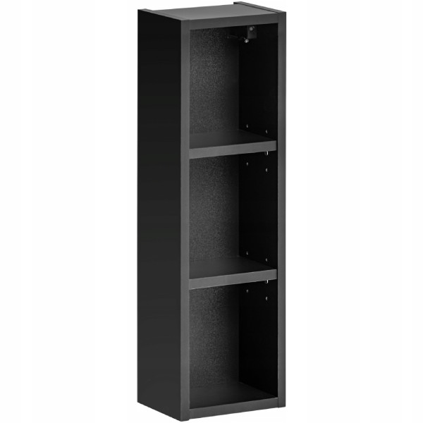 Otwarty regał łazienkowy wiszący SANTA FE BLACK 83-01 LOFT 335661