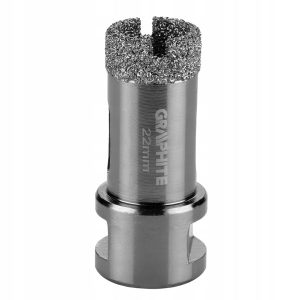 Otwornica diamentowa 22 mm x M14, GRAPHITE 55H306 488887 Otwornica diamentowa 22 mm x M14, GRAPHITE 55H306 488887