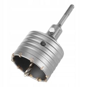 Otwornica widiowa 80mm adapter SDS+ wiertło pilotujące 259602 Otwornica widiowa 80mm adapter SDS+ wiertło pilotujące 259602