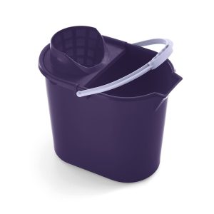 Owalne wiadro z wyciskaczem Mery – 12 ltr, Fioletowy 726775 Owalne wiadro z wyciskaczem Mery – 12 ltr, Fioletowy 726775