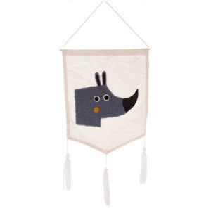 Ozdoba do pokoju dziecka, makatka SAFARI, 70 x 37 cm 280502 Ozdoba do pokoju dziecka, makatka SAFARI, 70 x 37 cm 280502
