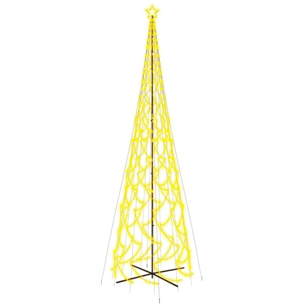 Ozdoba w kształcie choinki Biały 800 x 230 cm vidaXL 379292