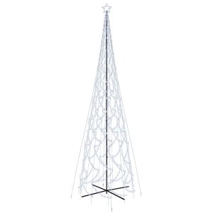 Ozdoba w kształcie choinki Biały 800 x 230 cm vidaXL 379189 Ozdoba w kształcie choinki Biały 800 x 230 cm vidaXL 379189