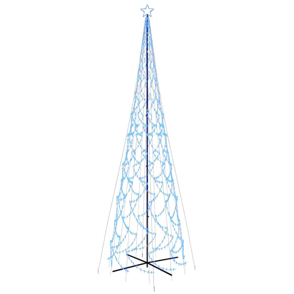 Ozdoba w kształcie choinki Niebieski 800 x 230 cm vidaXL 379344