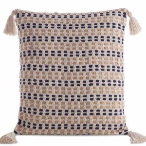 Ozdobna poszewka BOHO na poduszkę 45×45 cm frędzle chwosty 410638 Ozdobna poszewka BOHO na poduszkę 45×45 cm frędzle chwosty 410638