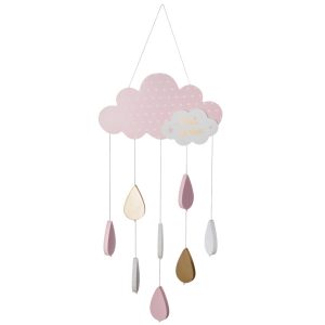 Ozdobna zawieszka Pink Cloud różowa dla dzieci dekoracja chmurka 931790 Ozdobna zawieszka Pink Cloud różowa dla dzieci dekoracja chmurka 931790